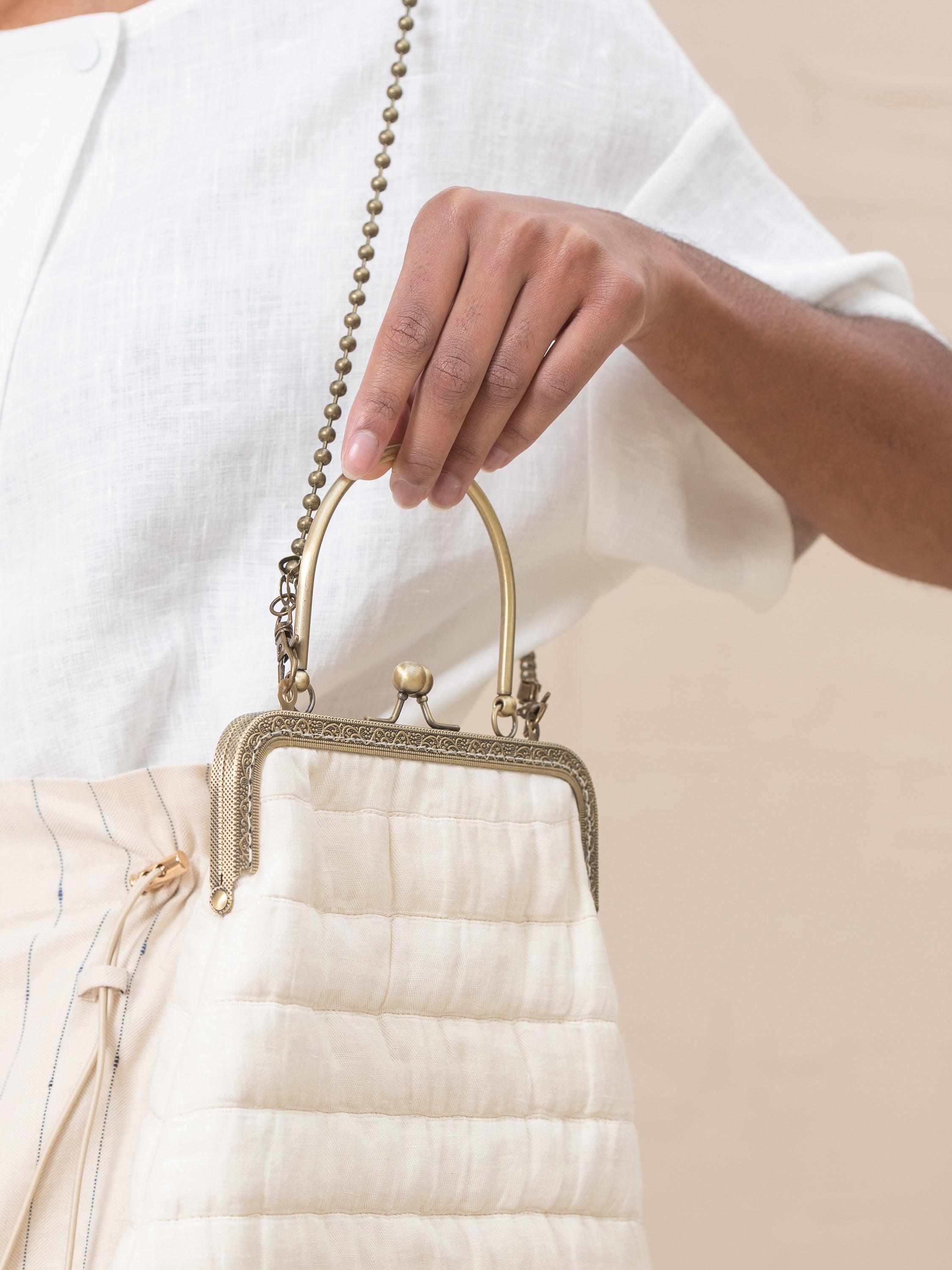 Paola Beige Bag - HankaKohana-store