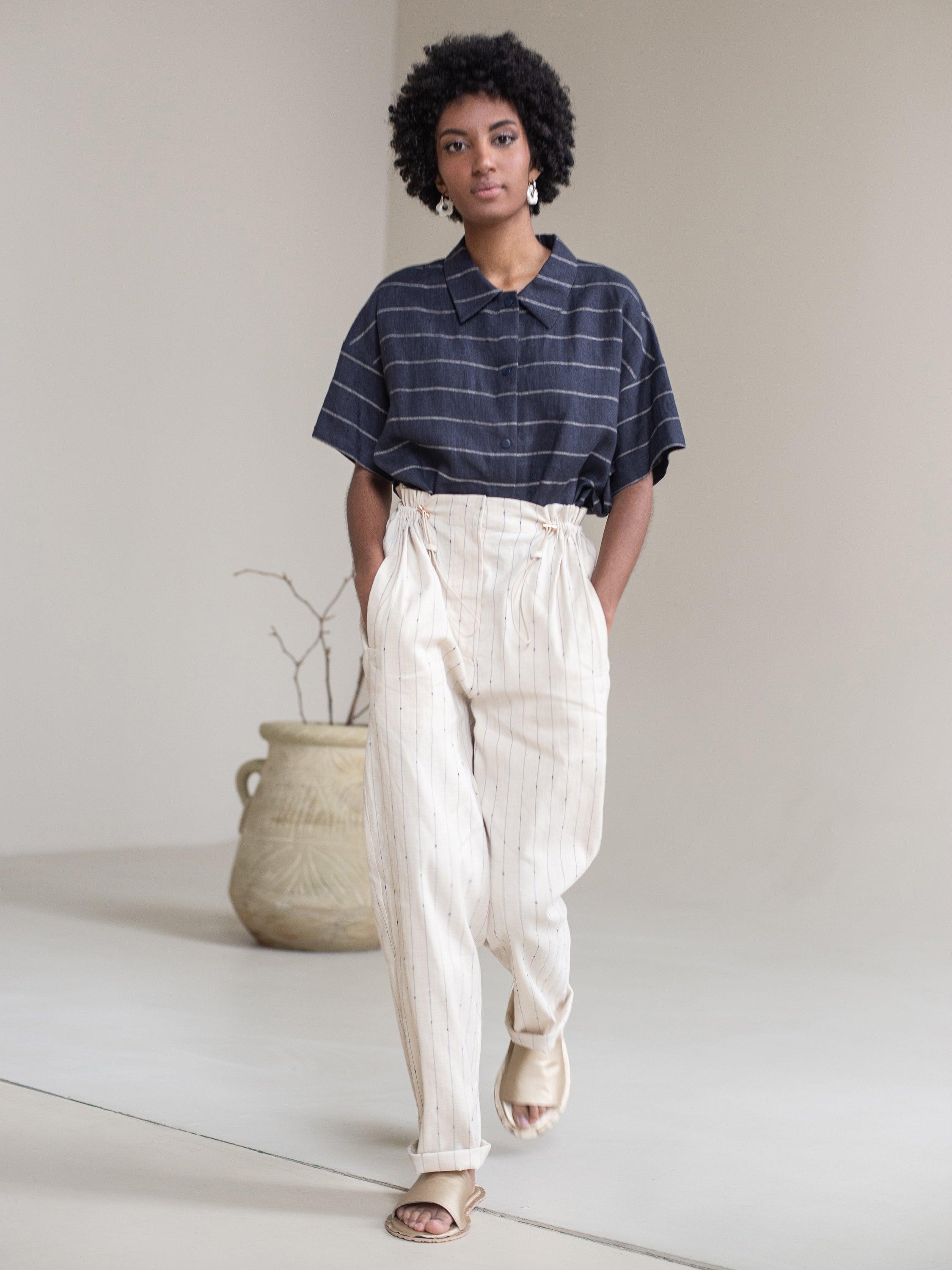 Nikol Straight Pull-On Pants - HankaKohana-store