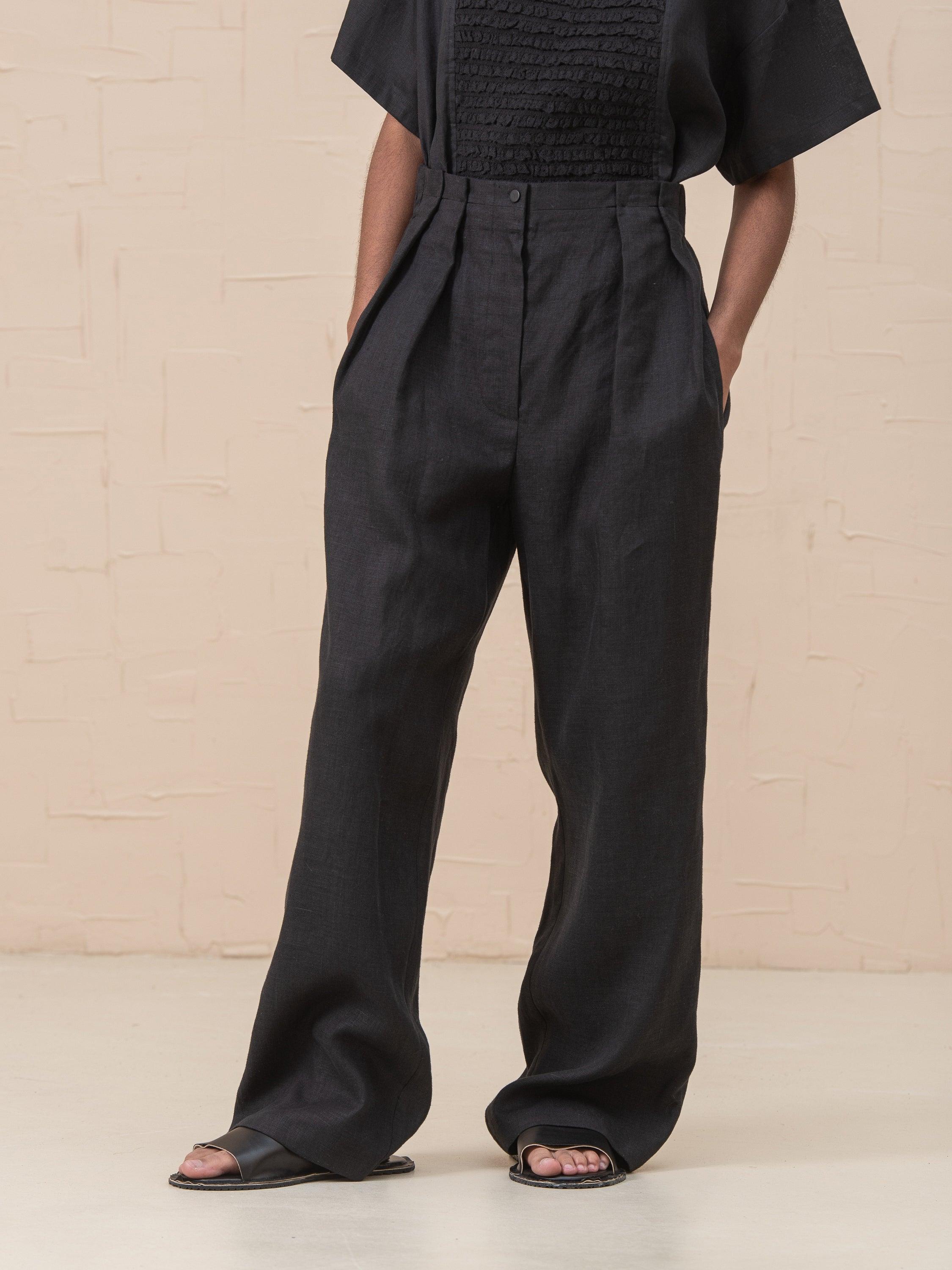 Emerie Sophisticated Pants Relaxed - HankaKohana-store