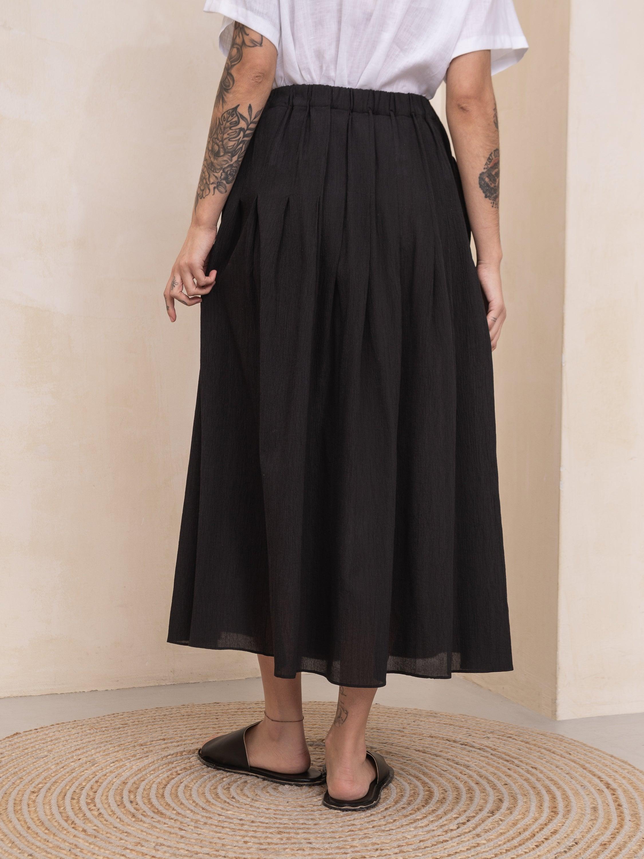 Matteau Pleated Maxi Skirt - HankaKohana-store