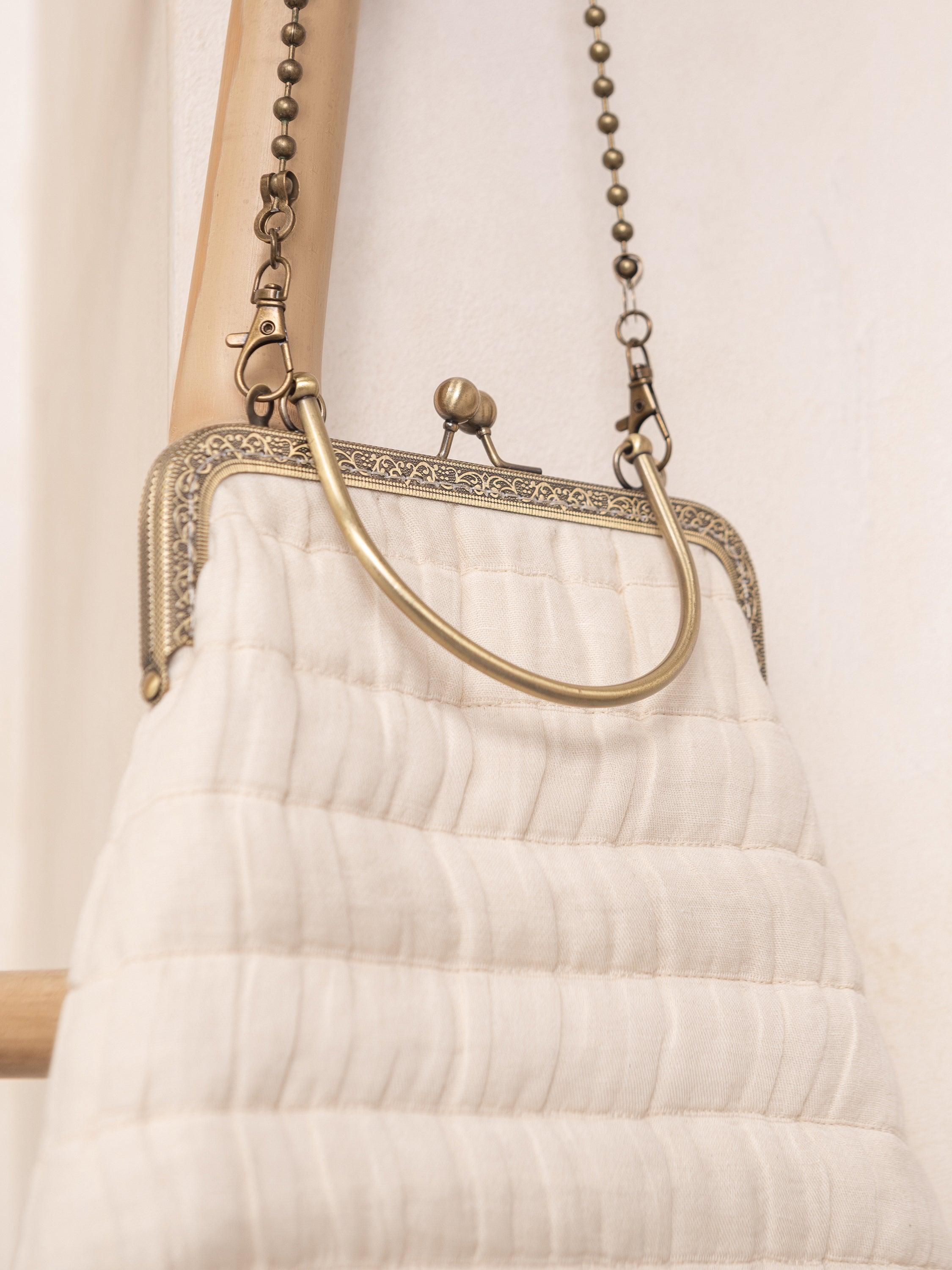 Paola Beige Bag - HankaKohana-store